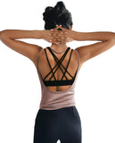Womens Summer Workout Tops Sexy Backless Yoga Shirts Open Back Activewear Running Sports Gym Quick Dry Tank Tops