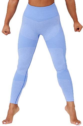 Womens High Waist Yoga Leggings Seamless Fitness Sports Gym Pants Shark Trousers