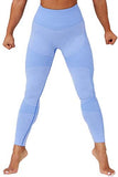 Womens High Waist Yoga Leggings Seamless Fitness Sports Gym Pants Shark Trousers