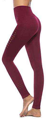 Womens High Waist Yoga Leggings Seamless Fitness Sports Gym Pants Shark Trousers