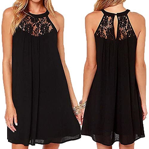 Women clothes Womens Sexy Sleeveless Dresses,Summer Casual Loose Cotton Linen Beach Holiday Party Irregular Dress