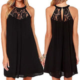 Women clothes Womens Sexy Sleeveless Dresses,Summer Casual Loose Cotton Linen Beach Holiday Party Irregular Dress