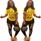 Womens Sexy 2 Piece Sports Outfit Set Shirt Bodycon Pants Joggers Clubwear Tracksuit Sportswear Set