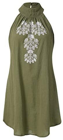 Women clothes Womens Sexy Sleeveless Dresses,Summer Casual Loose Cotton Linen Beach Holiday Party Irregular Dress