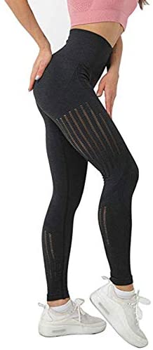 Womens High Waist Yoga Leggings Seamless Fitness Sports Gym Pants Shark Trousers