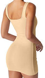 Women's Sexy Casual Sleeveless Tank Bodycon Summer Club Mini Dress
