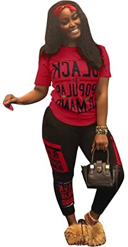 Womens Sexy 2 Piece Sports Outfit Set Shirt Bodycon Pants Joggers Clubwear Tracksuit Sportswear Set