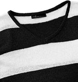 Womens Off The Shoulder Tops Baggy Shirt Long Sleeve Blouse Oversized Sweater Jumper Pullover