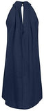 Women clothes Womens Sexy Sleeveless Dresses,Summer Casual Loose Cotton Linen Beach Holiday Party Irregular Dress