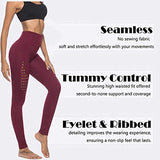 Womens High Waist Yoga Leggings Seamless Fitness Sports Gym Pants Shark Trousers