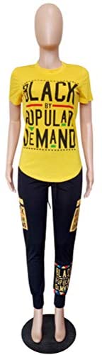 Womens Sexy 2 Piece Sports Outfit Set Shirt Bodycon Pants Joggers Clubwear Tracksuit Sportswear Set