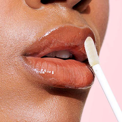 Lip Lacquer, Moisturizing, Shiny, Non-Sticky, Long Lasting, Provides Maximum Color, Glides On, Clear, 0.08 Fl Oz