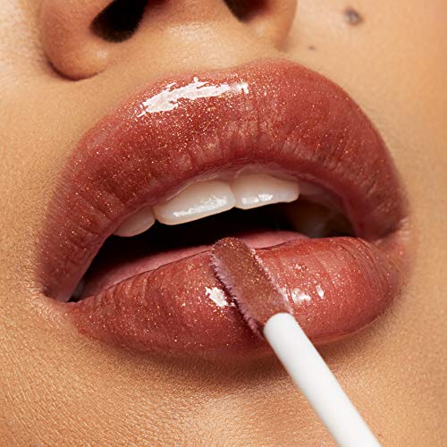 Lip Lacquer, Moisturizing, Shiny, Non-Sticky, Long Lasting, Provides Maximum Color, Glides On, Clear, 0.08 Fl Oz