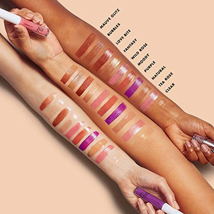 Lip Lacquer, Moisturizing, Shiny, Non-Sticky, Long Lasting, Provides Maximum Color, Glides On, Clear, 0.08 Fl Oz