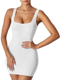 Women's Sexy Casual Sleeveless Tank Bodycon Summer Club Mini Dress