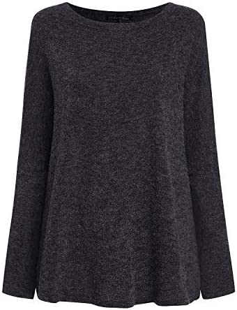 Womens Off The Shoulder Tops Baggy Shirt Long Sleeve Blouse Oversized Sweater Jumper Pullover