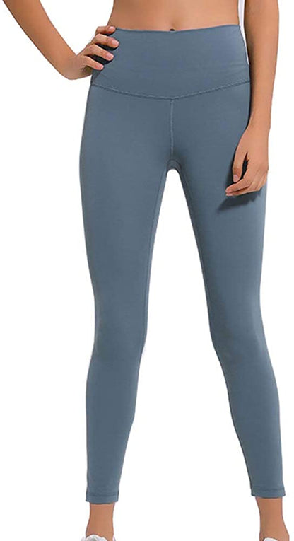 Womens High Waist Yoga Leggings Seamless Fitness Sports Gym Pants Shark Trousers