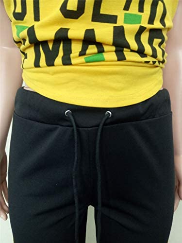 Womens Sexy 2 Piece Sports Outfit Set Shirt Bodycon Pants Joggers Clubwear Tracksuit Sportswear Set
