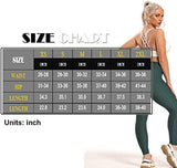 Womens High Waisted Yoga Pants Tummy Control Scrunched Booty Leggings Workout Running Butt Lift Textured Tights