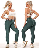 Womens High Waisted Yoga Pants Tummy Control Scrunched Booty Leggings Workout Running Butt Lift Textured Tights