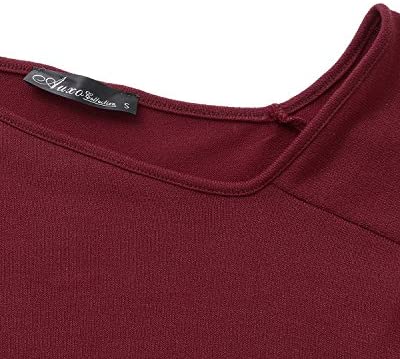 Womens Off The Shoulder Tops Baggy Shirt Long Sleeve Blouse Oversized Sweater Jumper Pullover