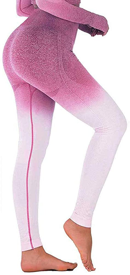 Womens High Waist Yoga Leggings Seamless Fitness Sports Gym Pants Shark Trousers