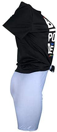 Womens Sexy 2 Piece Sports Outfit Set Shirt Bodycon Pants Joggers Clubwear Tracksuit Sportswear Set