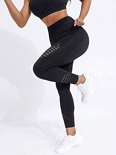 Womens High Waist Yoga Leggings Seamless Fitness Sports Gym Pants Shark Trousers