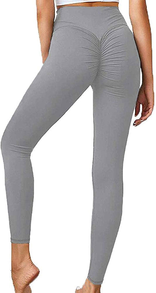 Womens High Waist Yoga Leggings Seamless Fitness Sports Gym Pants Shark Trousers