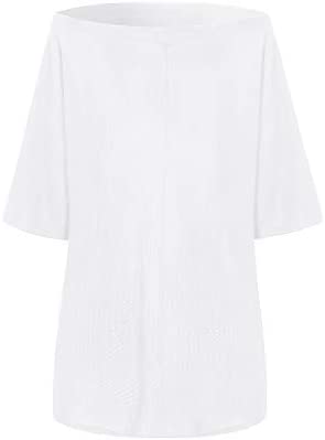 Womens Off The Shoulder Tops Baggy Shirt Long Sleeve Blouse Oversized Sweater Jumper Pullover