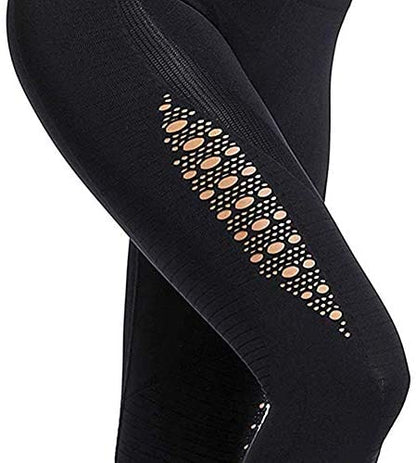 Womens High Waist Yoga Leggings Seamless Fitness Sports Gym Pants Shark Trousers