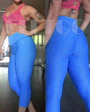Womens High Waisted Yoga Pants Tummy Control Scrunched Booty Leggings Workout Running Butt Lift Textured Tights