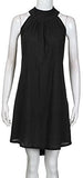Women clothes Womens Sexy Sleeveless Dresses,Summer Casual Loose Cotton Linen Beach Holiday Party Irregular Dress