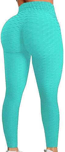 Womens High Waisted Yoga Pants Tummy Control Scrunched Booty Leggings Workout Running Butt Lift Textured Tights