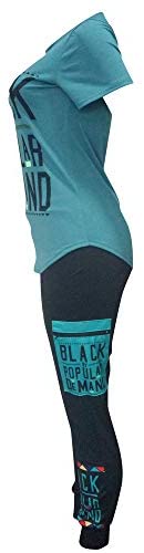 Womens Sexy 2 Piece Sports Outfit Set Shirt Bodycon Pants Joggers Clubwear Tracksuit Sportswear Set