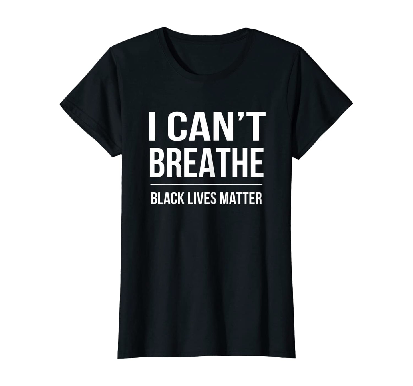 I Can't Breathe Black Lives Matter T-Shirt