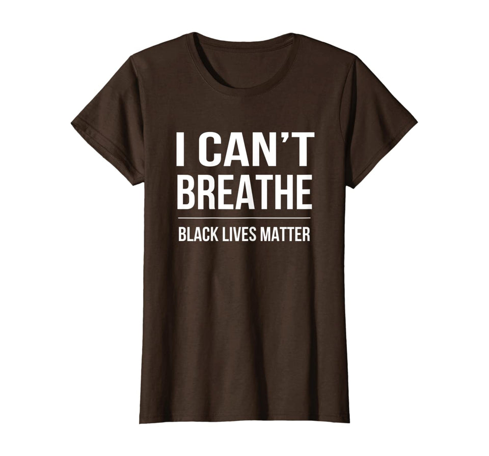 I Can't Breathe Black Lives Matter T-Shirt