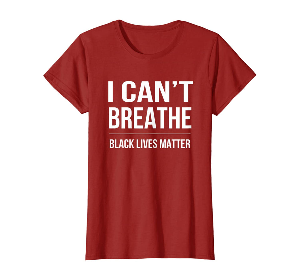 I Can't Breathe Black Lives Matter T-Shirt