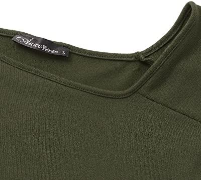 Womens Off The Shoulder Tops Baggy Shirt Long Sleeve Blouse Oversized Sweater Jumper Pullover