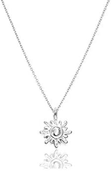 Message Card Compass Pendant Necklace Friendship Starfish Good Luck Elephant Pendant Chain Necklace with Gift Card