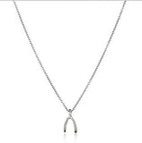 Message Card Compass Pendant Necklace Friendship Starfish Good Luck Elephant Pendant Chain Necklace with Gift Card