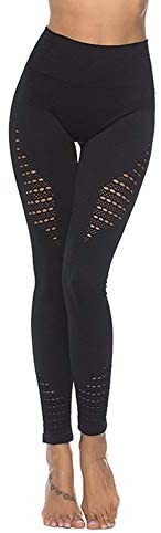 Womens High Waist Yoga Leggings Seamless Fitness Sports Gym Pants Shark Trousers