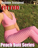 Womens High Waisted Yoga Pants Tummy Control Scrunched Booty Leggings Workout Running Butt Lift Textured Tights