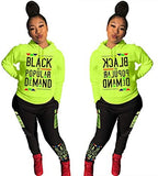 Womens Sexy 2 Piece Sports Outfit Set Shirt Bodycon Pants Joggers Clubwear Tracksuit Sportswear Set