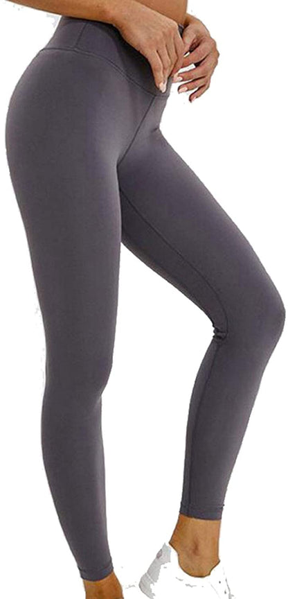 Womens High Waist Yoga Leggings Seamless Fitness Sports Gym Pants Shark Trousers