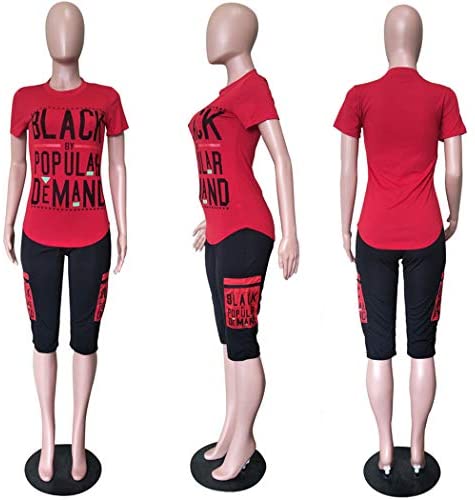 Womens Sexy 2 Piece Sports Outfit Set Shirt Bodycon Pants Joggers Clubwear Tracksuit Sportswear Set