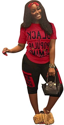 Womens Sexy 2 Piece Sports Outfit Set Shirt Bodycon Pants Joggers Clubwear Tracksuit Sportswear Set