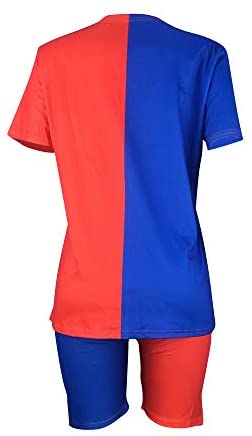 Womens Sexy 2 Piece Sports Outfit Set Shirt Bodycon Pants Joggers Clubwear Tracksuit Sportswear Set